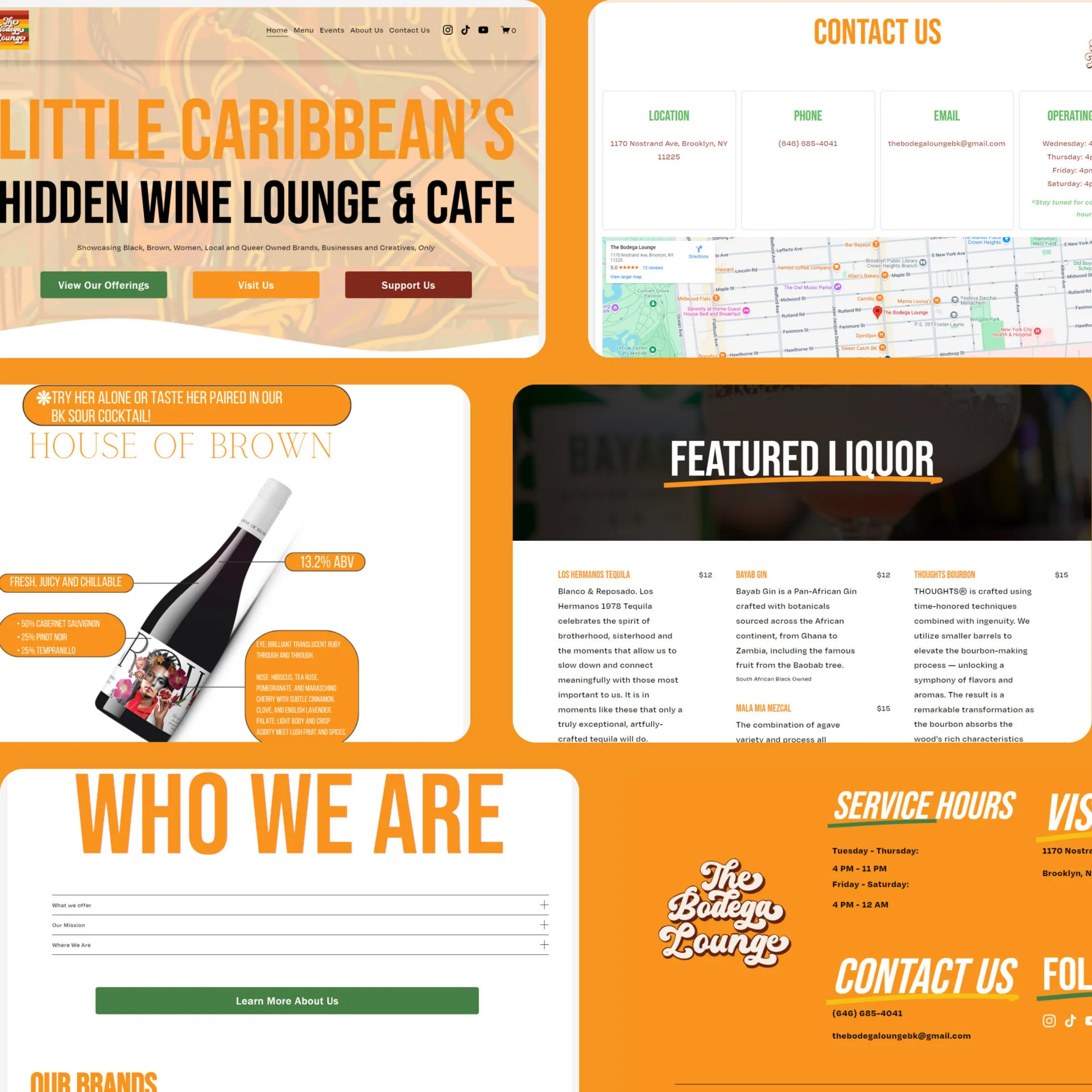 The Bodega Lounge Showcase 3 On Fils Web Solutions